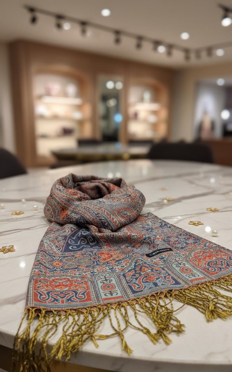 Mosaic Heritage Premium Pashmina Shawl